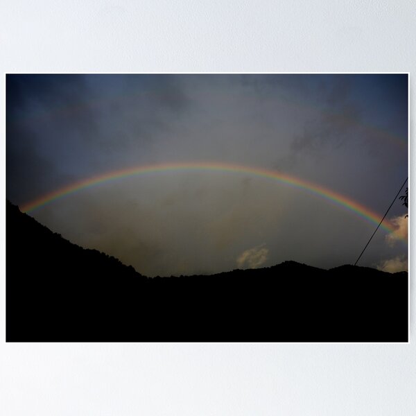 Item preview, Colorful rainbow in the mountains designed and sold by CDG142.