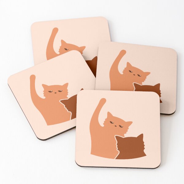 Item preview, Scary Cat Threatens to Bop Another Cat designed and sold by Sollomio.
