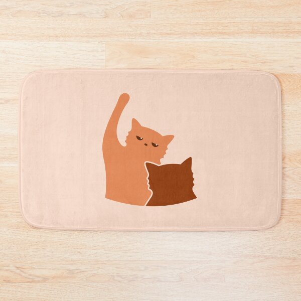 Item preview, Scary Cat Threatens to Bop Another Cat designed and sold by Sollomio.