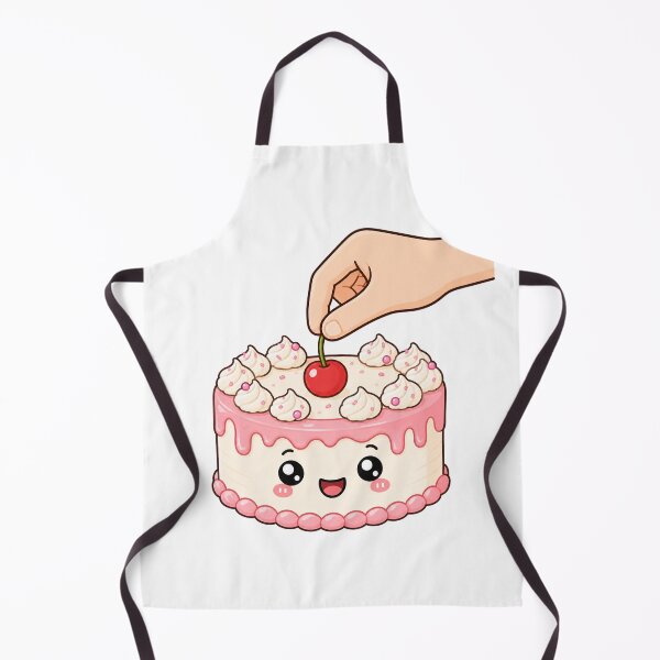 Item preview, Cute Kawaii Birthday Cake Cherry On Top Design designed and sold by Seculinator.