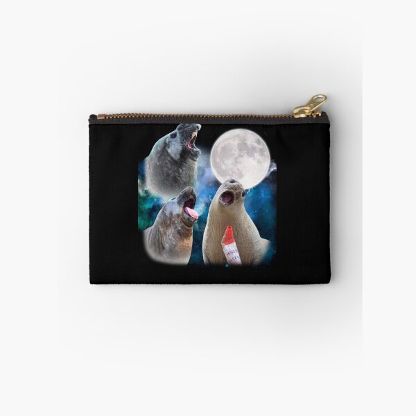 Item preview, Neil the seal howling the moon designed and sold by ArtCreations79.