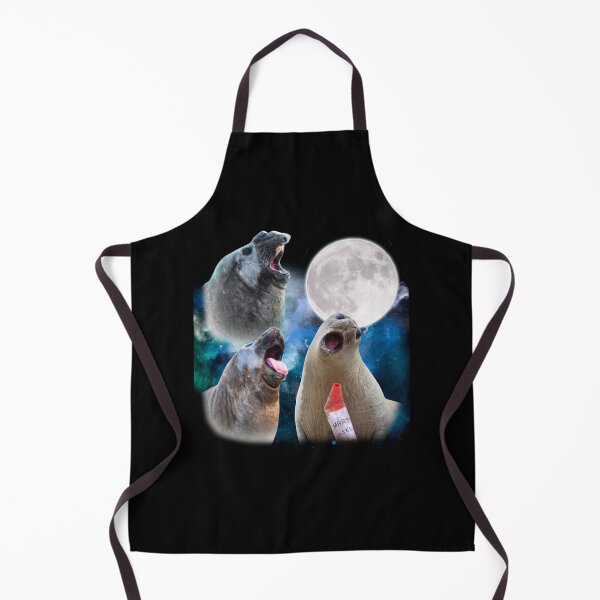 Item preview, Neil the seal howling the moon designed and sold by ArtCreations79.