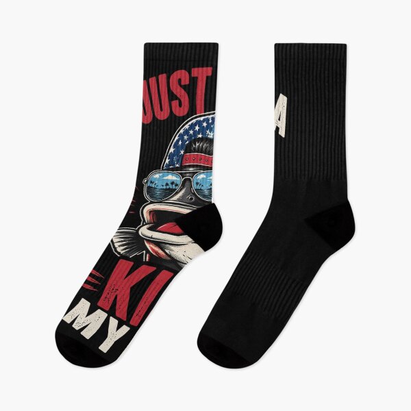 Item preview, I Just Wanna Kiss My Fish Funny Sarcastic Patriotic USA designed and sold by OlakunleOloroz.