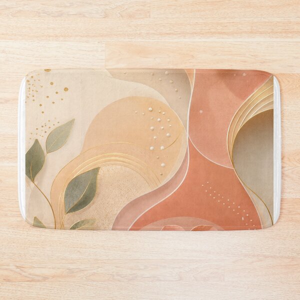 Item preview, Elegant Abstract Floral Paper Cut Background | Neutral Boho Botanical Wall Art designed and sold by DesignMod.