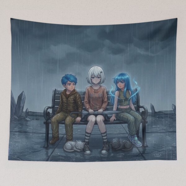 Item preview, Airisu • Rio • Rua – Amayo no Benchi Shīkuensu  /  Iris • Lio • Lua – Rainfall Bench Sequence designed and sold by dragon580.