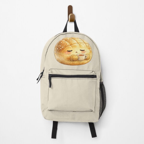 Item preview, Kawaii Melon Pan Watercolor Illustration – Cute Japanese Bread Character Art designed and sold by MagicMakerPh.