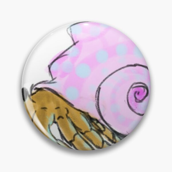 Item preview, Pink Shell Crab designed and sold by Mysticritters.