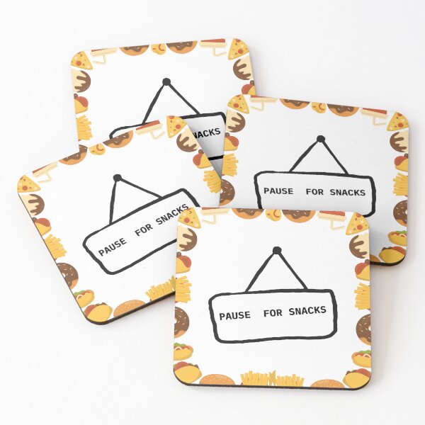 Item preview, Pause for snacks funny quote  designed and sold by Krishnacre8.