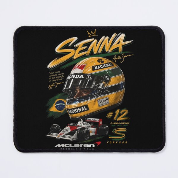 Item preview, Ayrton Senna - Vintage F1 Racing Driver - Formula F1 designed and sold by StarPetalMa.