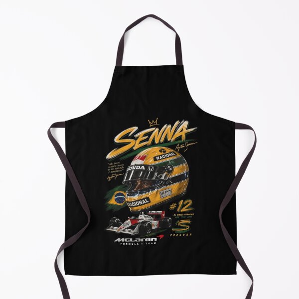 Item preview, Ayrton Senna - Vintage F1 Racing Driver - Formula F1 designed and sold by StarPetalMa.