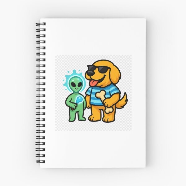 Item preview, Napkin and his friend the Alien - Part IV designed and sold by NapkinStuff.