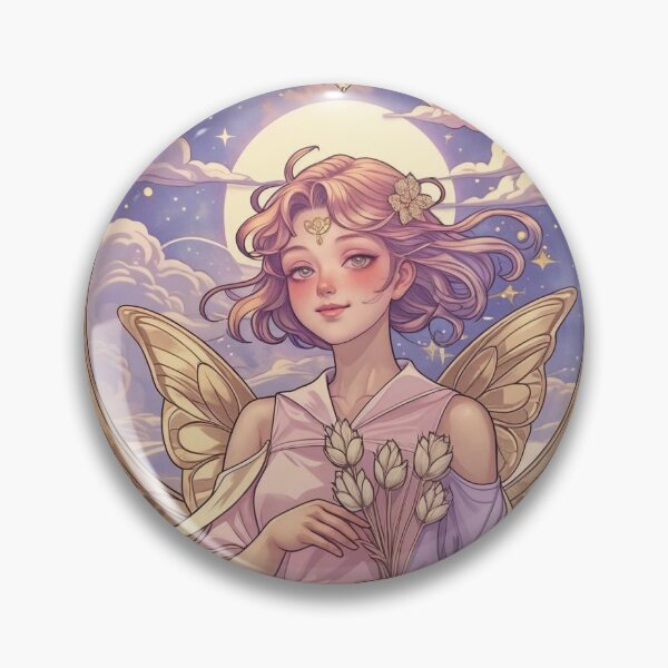 Item preview, Virgo Zodiac Goddess Art Print – Celestial Anime Horoscope Wall Decor designed and sold by RSDigitalPrintDesign.