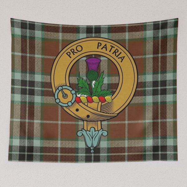 Item preview, Thomson Crest and Modern Hunting Tartan designed and sold by Kirrindy Designs.