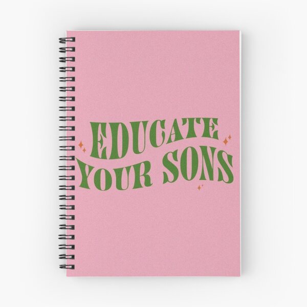 Item preview, Educate Your Sons Retro designed and sold by Adronia.