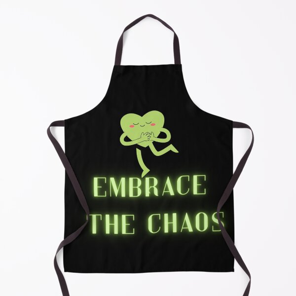 Item preview, Embrace the chaos gothic typography designed and sold by Krishnacre8.