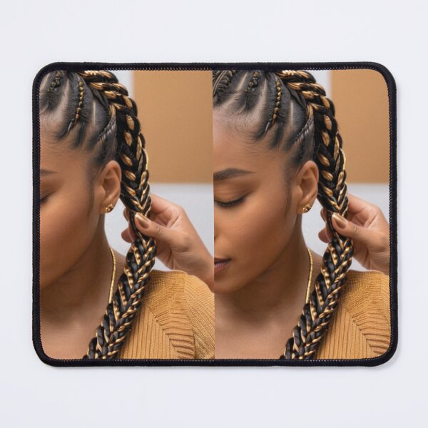 Item preview, Beauty - Afro-Bohemian Hairstyle, Modern Portrait designed and sold by Beat-It.