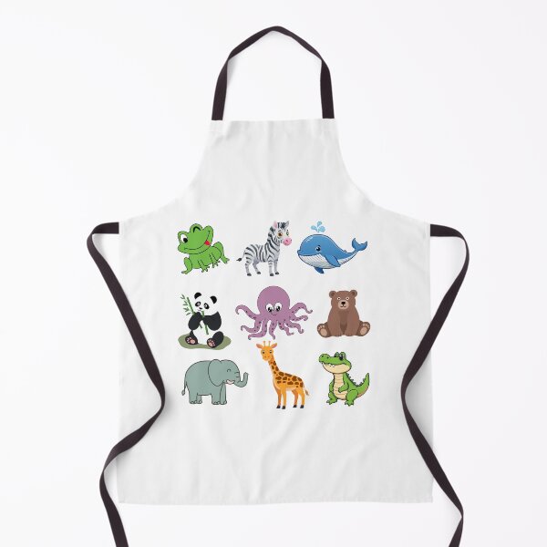 Item preview, Cute Cartoon Animal Collection | Kawaii Zoo & Ocean Animals | Kids Animal Illustration designed and sold by MakeMemoryStore.