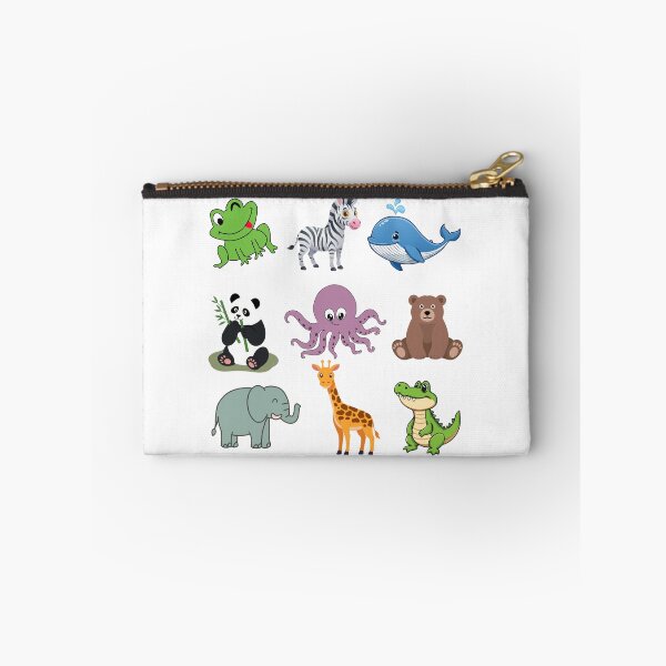Item preview, Cute Cartoon Animal Collection | Kawaii Zoo & Ocean Animals | Kids Animal Illustration designed and sold by MakeMemoryStore.