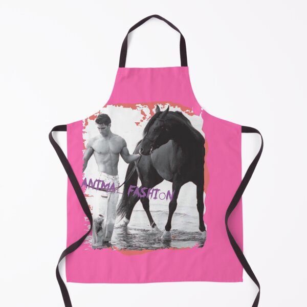 Item preview, Young Man and Black Horse - Animal Fashion (design by ACCI) designed and sold by VanyssaGraphics.