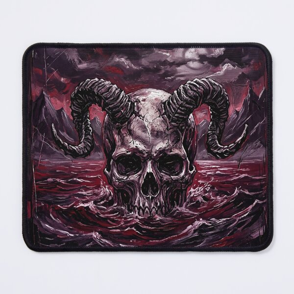 Item preview, Horned Skull of the Crimson Tide designed and sold by BHP Studio.