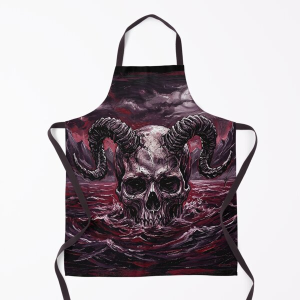 Item preview, Horned Skull of the Crimson Tide designed and sold by BHP Studio.
