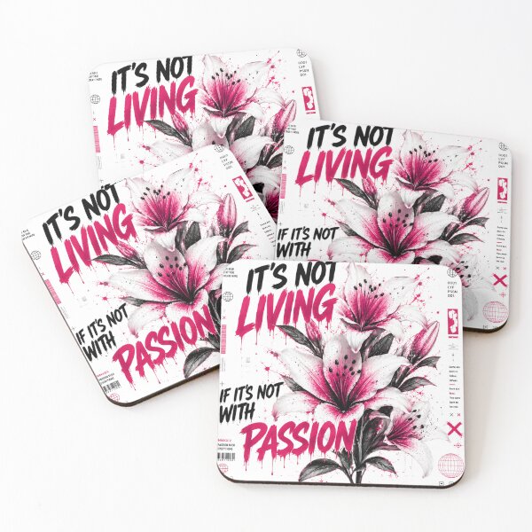 Item preview, It's Not Living Without Passion Flowers designed and sold by almirbesic1992.