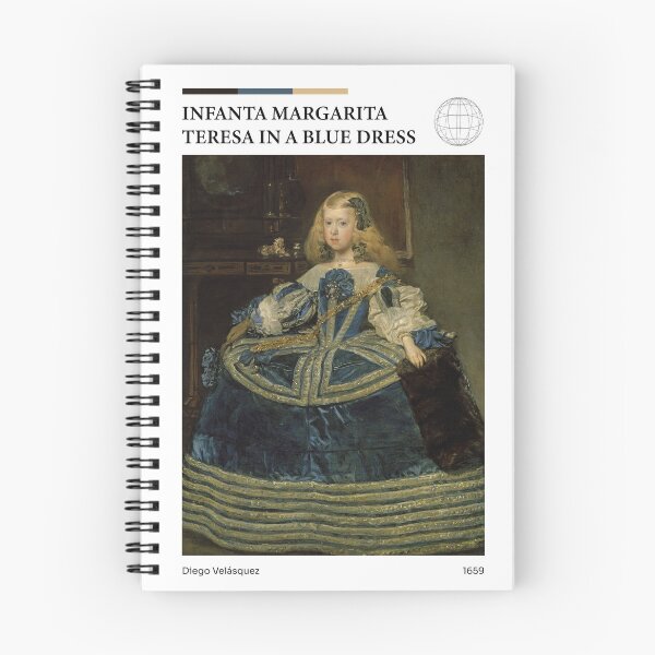 Item preview, Infanta Margarita Teresa in a Blue Dress Diego Velázquez Pantone designed and sold by Shoupay.