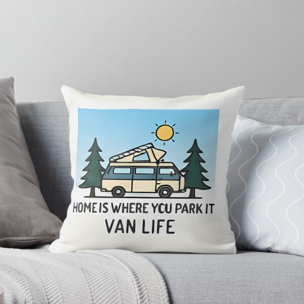 Item preview, Home is Where You Park It - Van Life Adventure designed and sold by Verdiami.