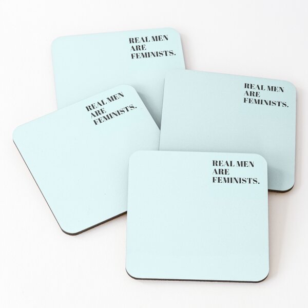 Item preview, Real Men Are Feminists Minimal designed and sold by Adronia.