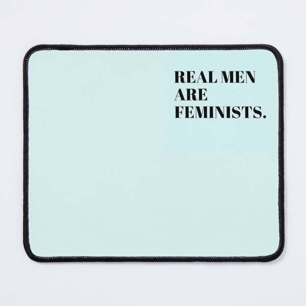 Item preview, Real Men Are Feminists Minimal designed and sold by Adronia.