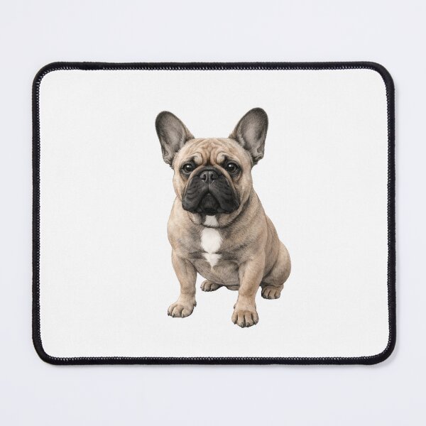 Item preview, French Bulldog Pencil Art | Adorable Fawn Frenchie Sketch designed and sold by shallia.