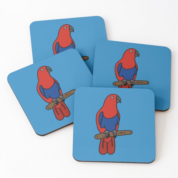 Item preview, Female Eclectus Parrot - A Derpybird Design designed and sold by YOjosie.