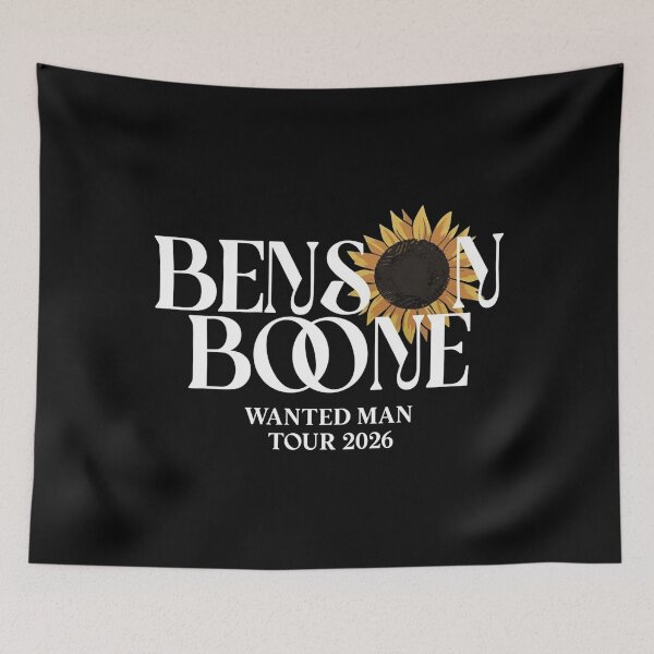 Item preview, Benson Boone Wanted Man Tour 2026 Concert designed and sold by StarPetalMa.