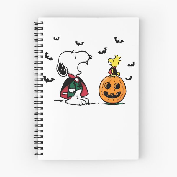 Item preview, Snoopy Halloween Vampire Fun with Woodstock and Pumpkin designed and sold by HUTEND.