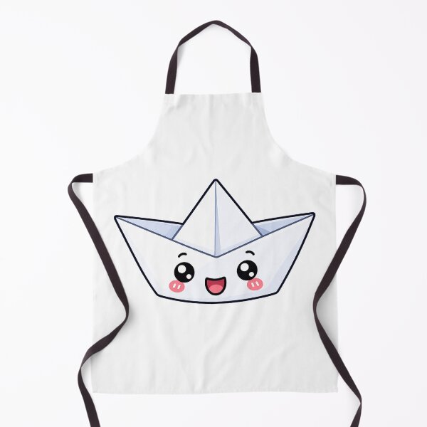 Item preview, Cute Kawaii Paper Boat Origami Sailing Cartoon Design designed and sold by Seculinator.