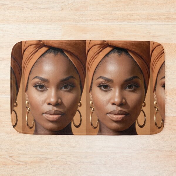Item preview, Beauty - Black Woman with Headwrap, Afro-Bohemian Style designed and sold by Beat-It.