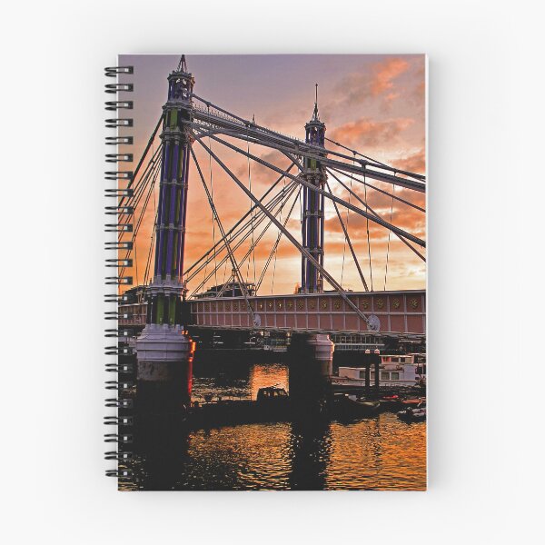 Item preview, Albert Bridge River Thames London Sunset designed and sold by AndyEvansPhotos.