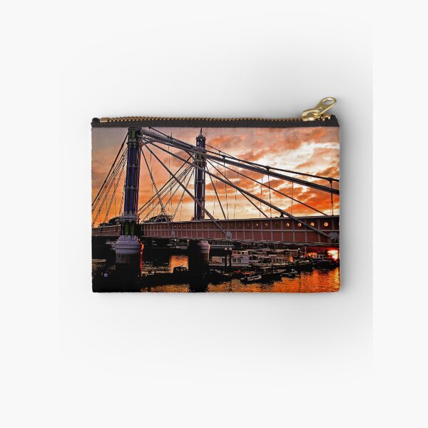 Item preview, Albert Bridge River Thames London Sunset designed and sold by AndyEvansPhotos.