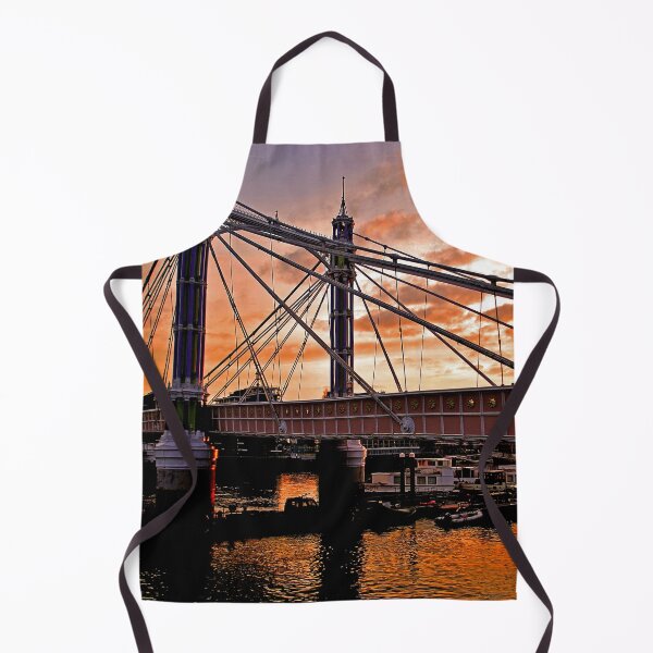 Item preview, Albert Bridge River Thames London Sunset designed and sold by AndyEvansPhotos.