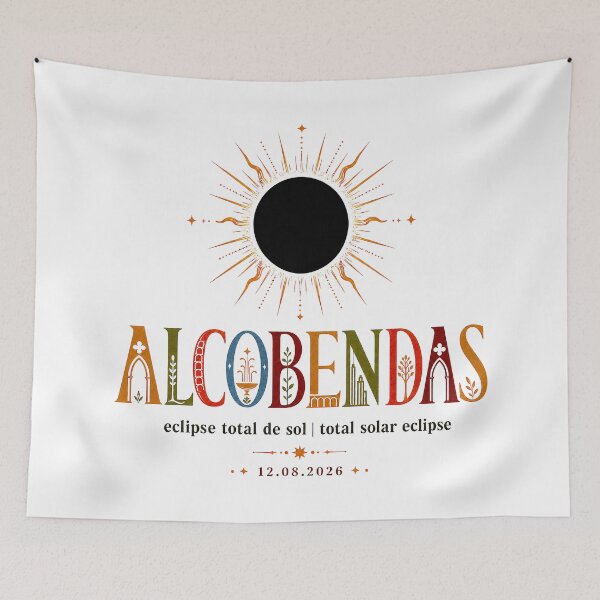 Item preview, Alcobendas Total Solar Eclipse 2026 designed and sold by Beyond Destinations.