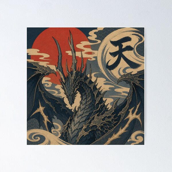 Item preview, Bahamut Final Fantasy 16 | FFXVI Fanart designed and sold by bapupa.