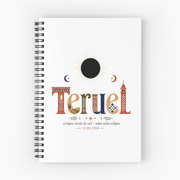 Item preview, Teruel Total Solar Eclipse 2026 designed and sold by Beyond Destinations.