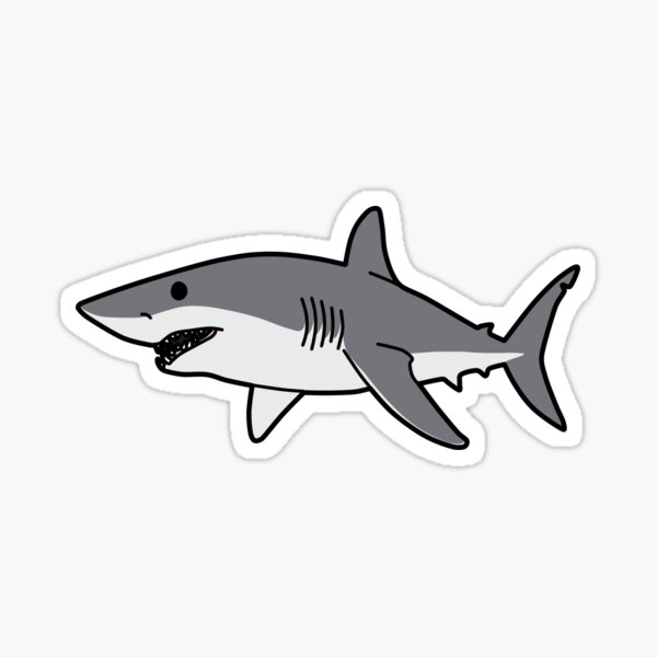 Shark Sticker Mako Decal Ocean