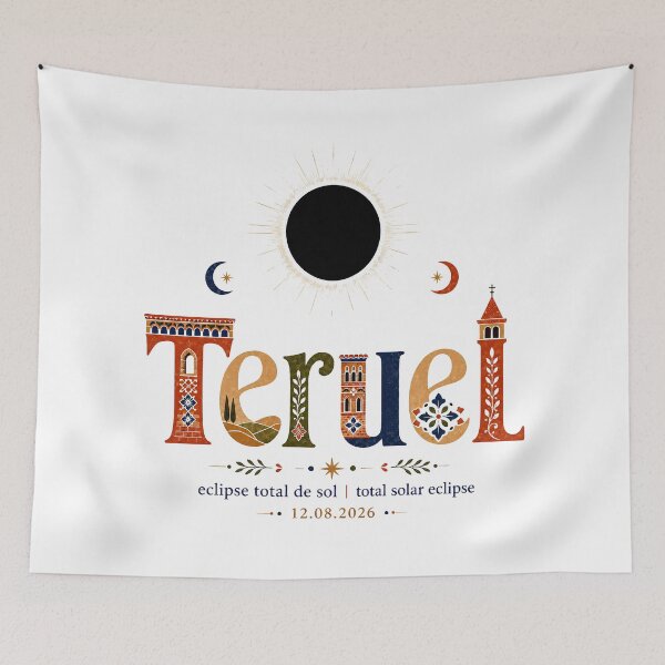Item preview, Teruel Total Solar Eclipse 2026 designed and sold by Beyond Destinations.
