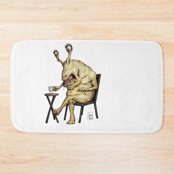Item preview, Alien Coffee Monster - Funny Grotesque Creature Design designed and sold by HUTEND.