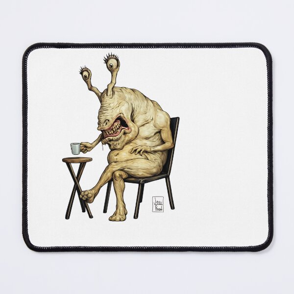 Item preview, Alien Coffee Monster - Funny Grotesque Creature Design designed and sold by HUTEND.