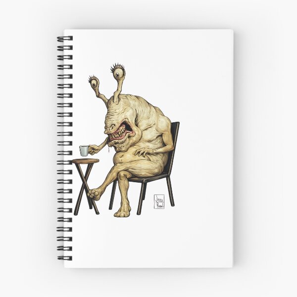 Item preview, Alien Coffee Monster - Funny Grotesque Creature Design designed and sold by HUTEND.