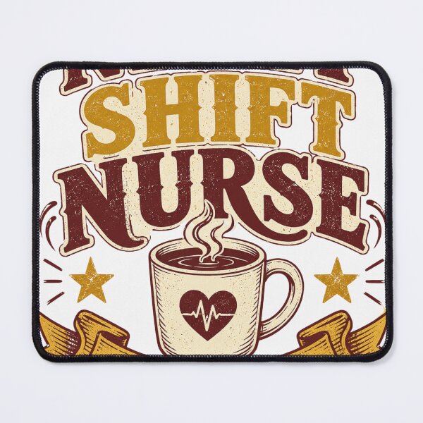 Item preview, Night Shift Nurse Coffee Sarcasm designed and sold by fantasyy.