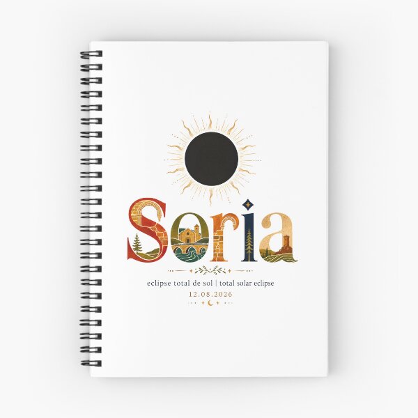 Item preview, Soria Total Solar Eclipse 2026 designed and sold by Beyond Destinations.