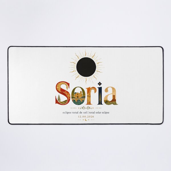 Item preview, Soria Total Solar Eclipse 2026 designed and sold by Beyond Destinations.